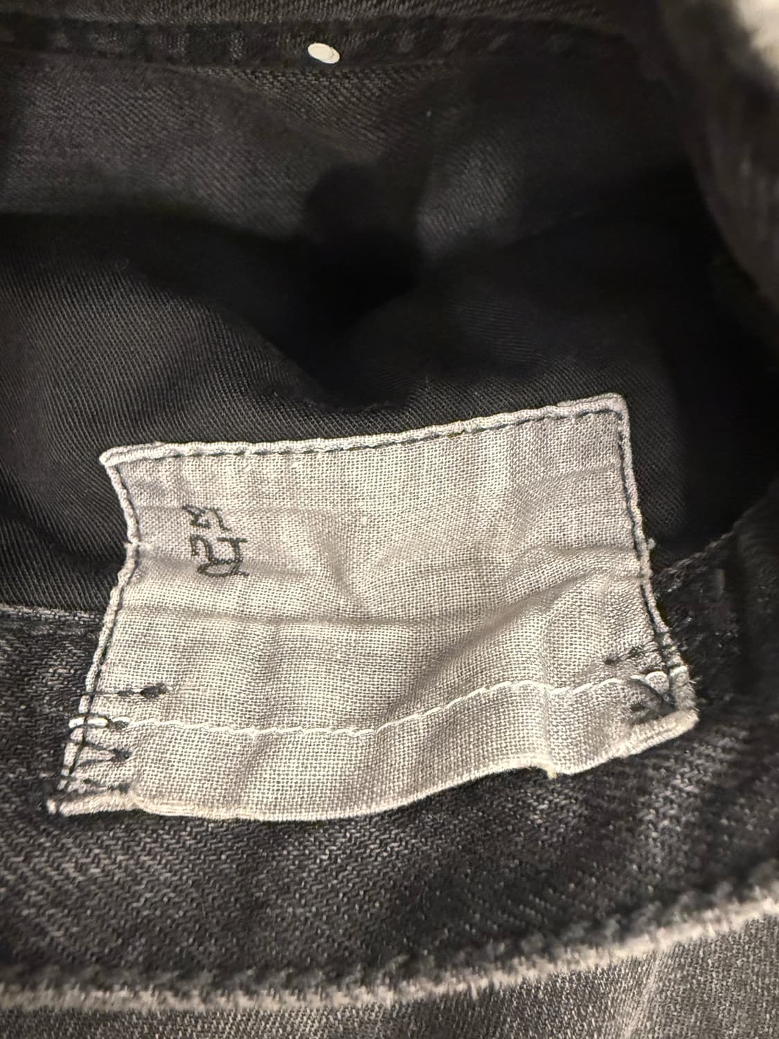 R13 D Arcy Loose Jean 블랙 32 상품이미지9