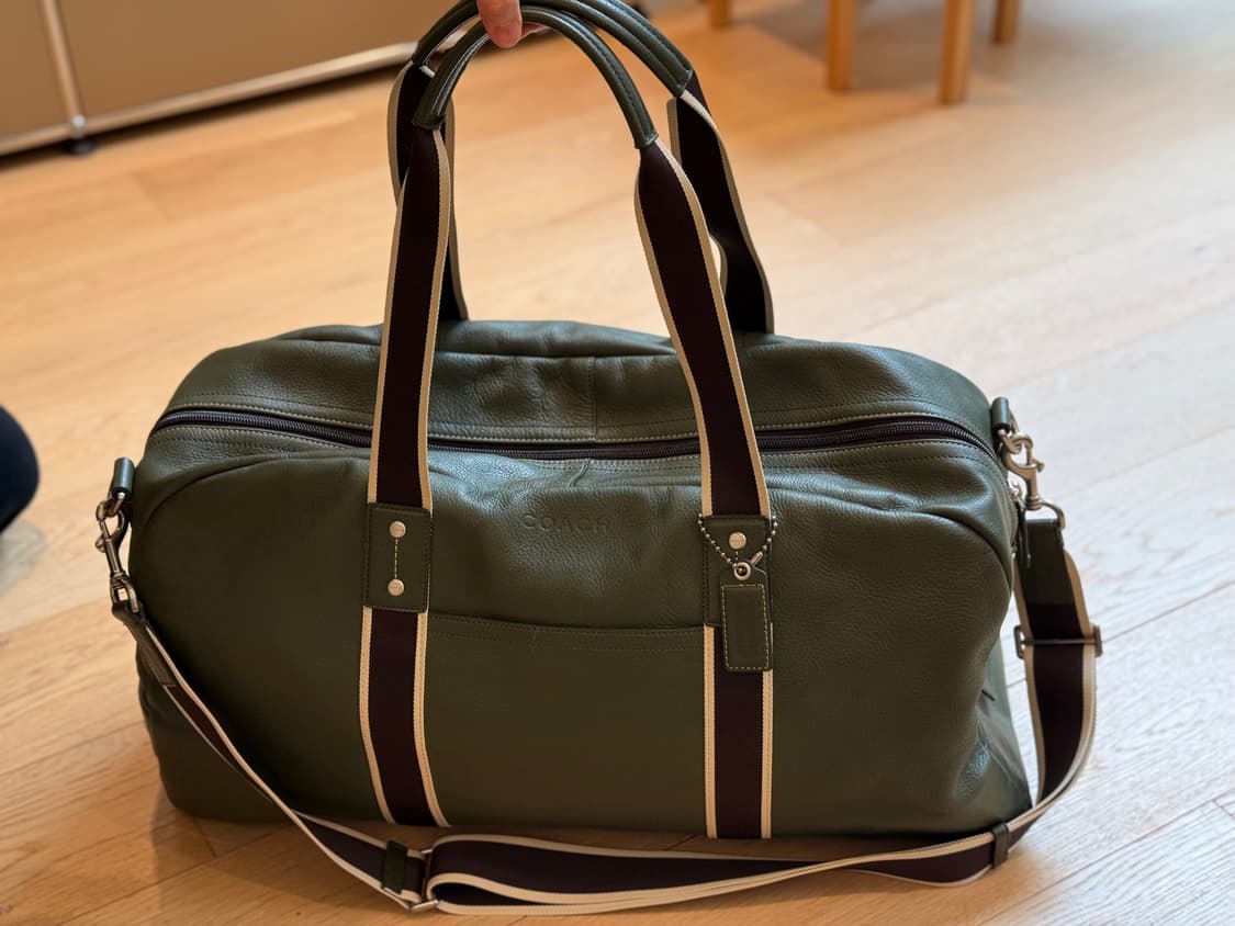 코치 소가죽 보스턴백 상품이미지1