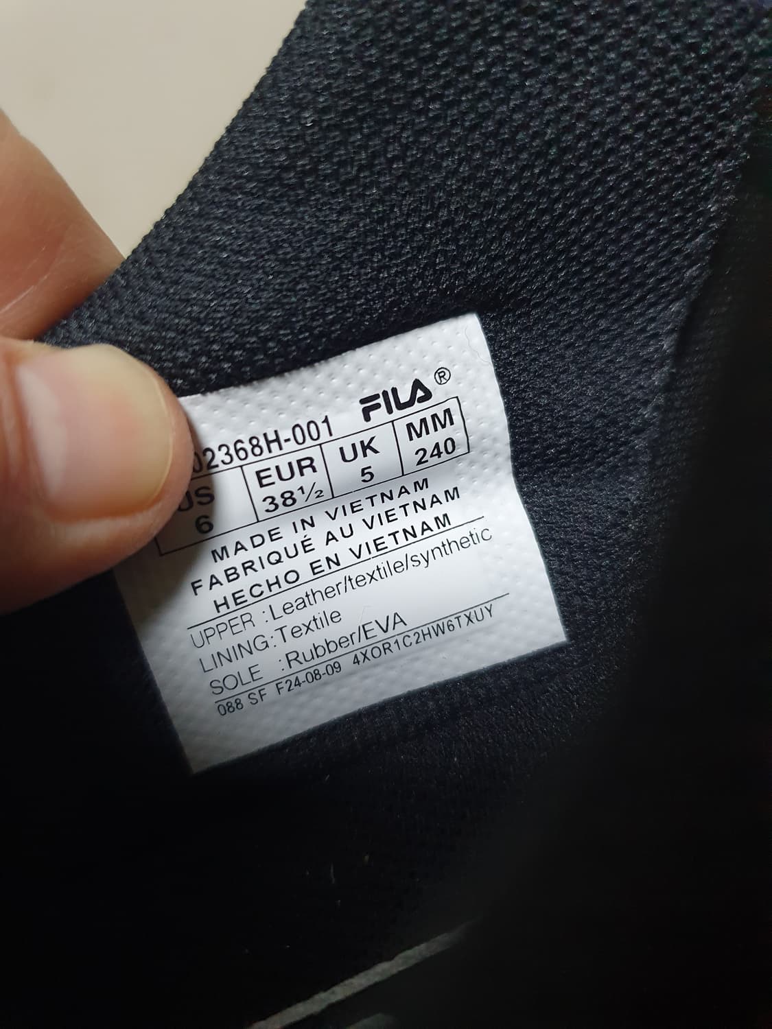 휠라 에샤페 v2 벨크로 스니커즈 240 상품이미지8