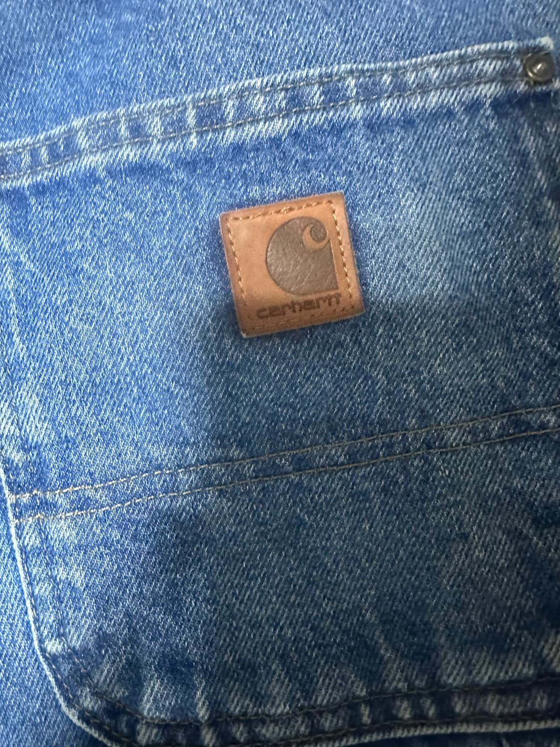 빈티지 칼하트 더블니 데님 팬츠 36 상품이미지3