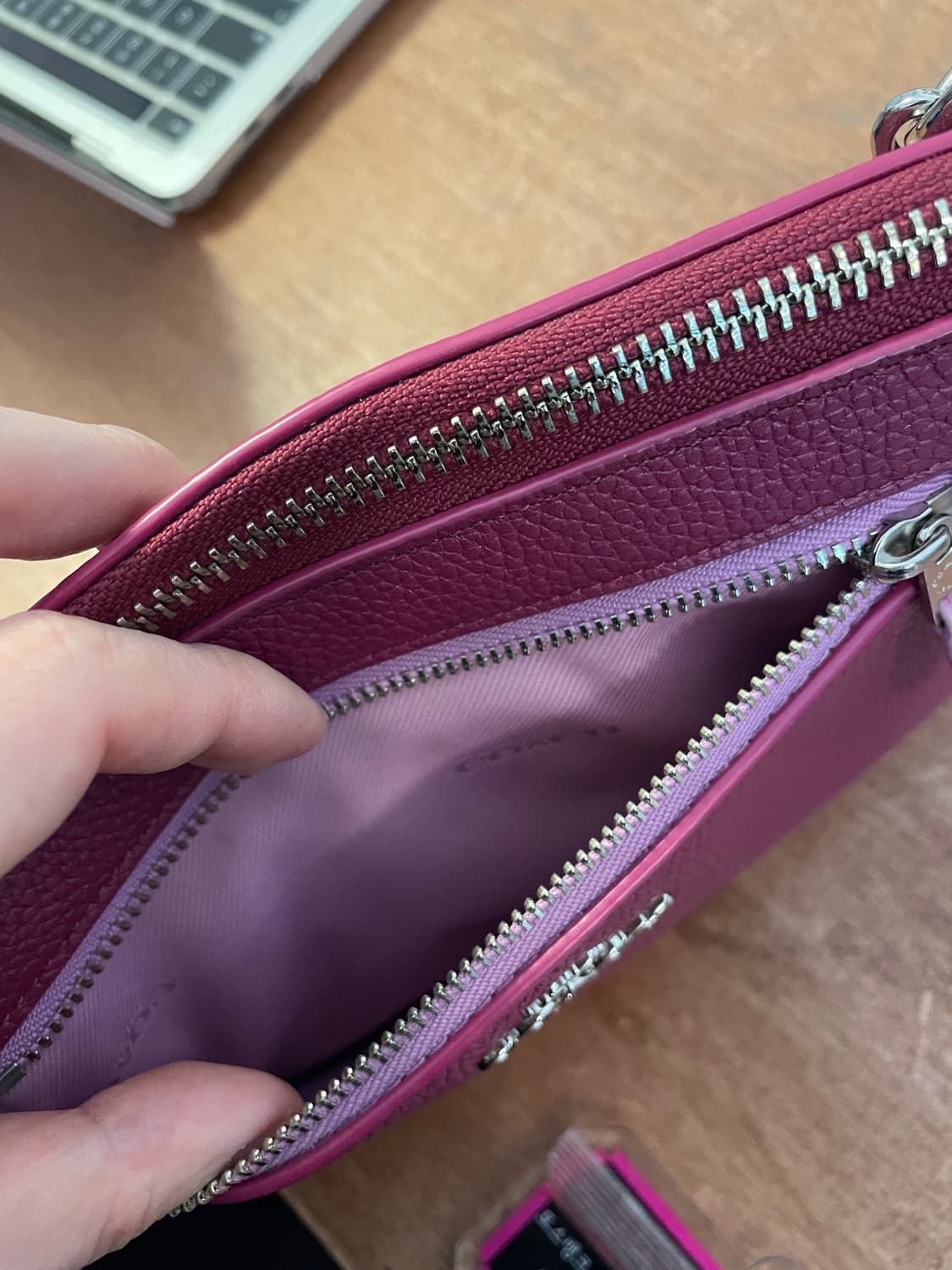 코치 딥핑크 토트백 [무배] 상품이미지5