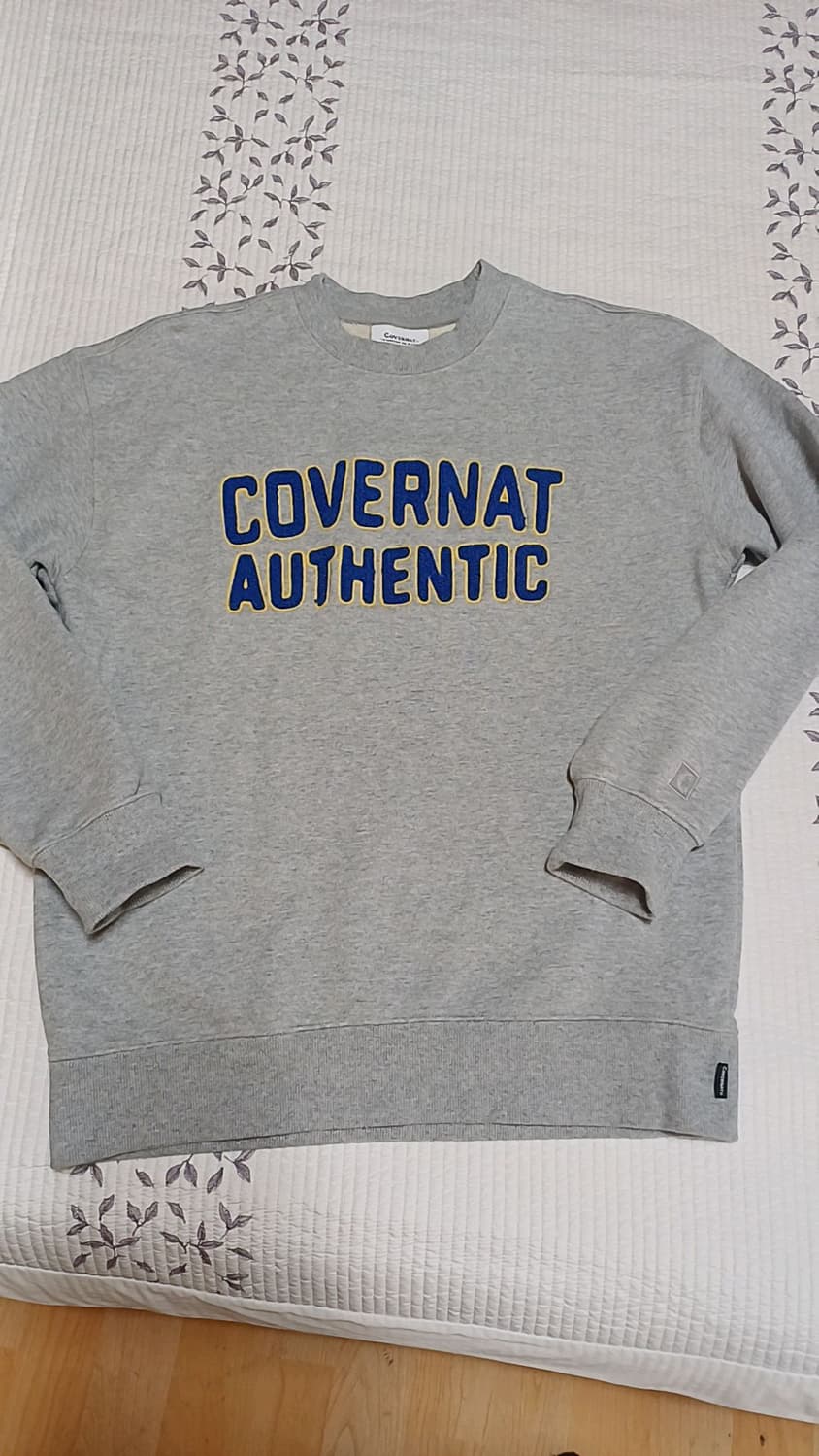 커버낫 맨투맨 실측100 여성77 가슴53 기장67 상품이미지1