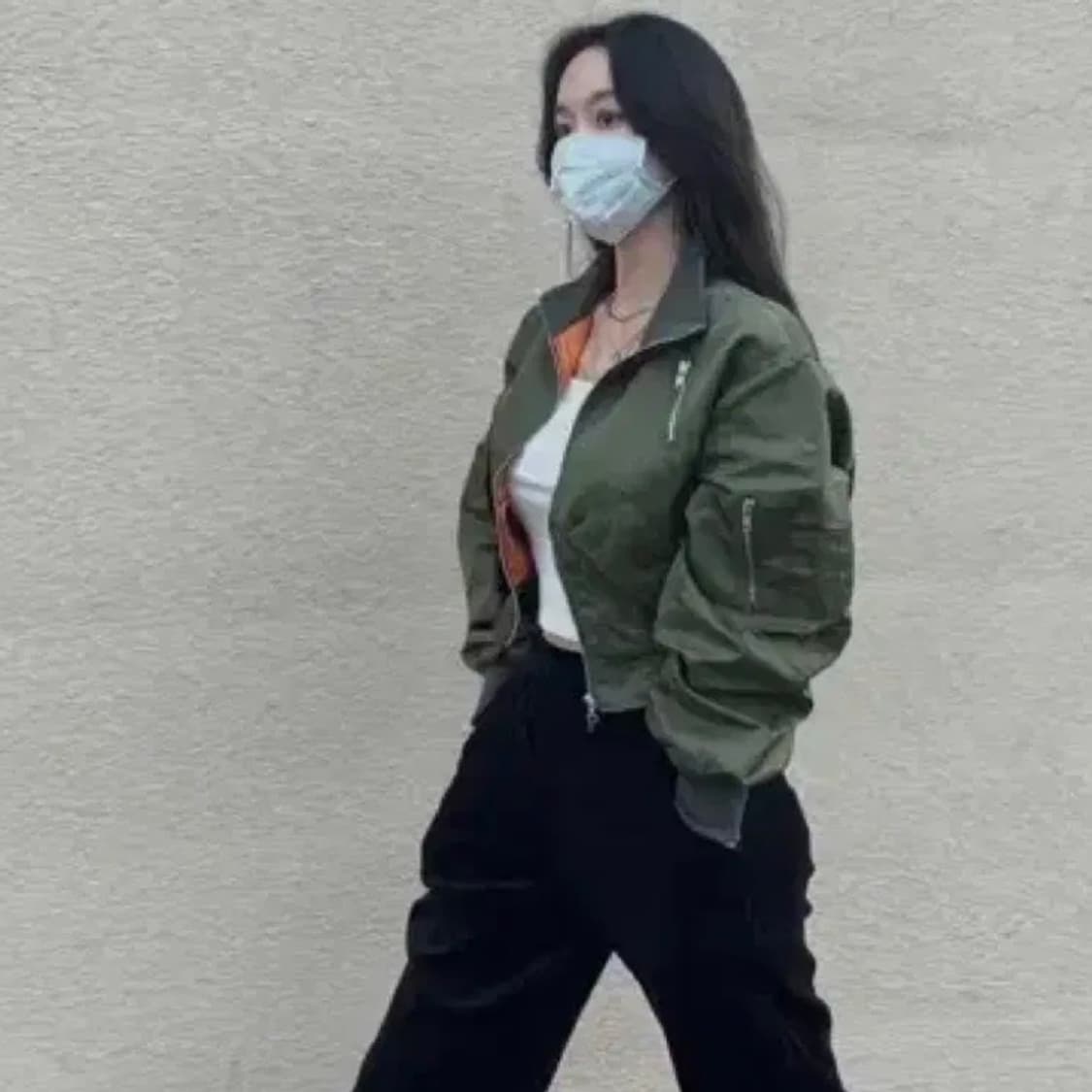 페일제이드 봄버 자켓 카키 항공점퍼 상품이미지6