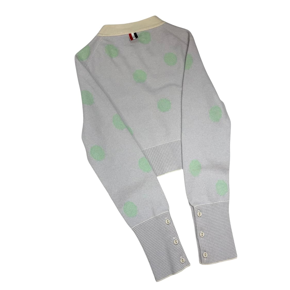 톰브라운 폴카 도트 크롭 캐시미어 가디건 ( 33~44 ) 상품이미지5