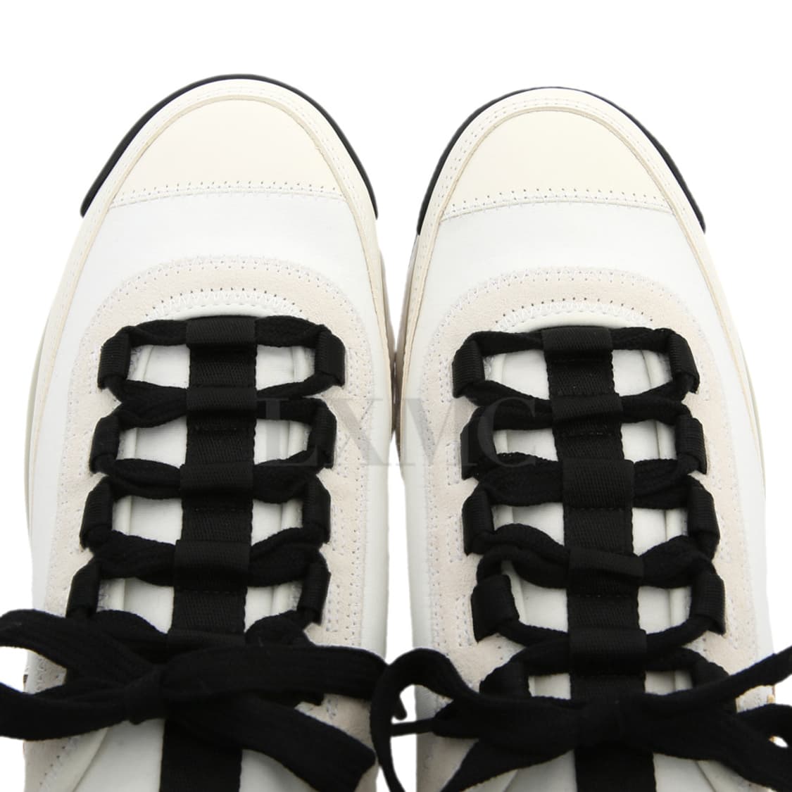 샤넬 믹스드파이버 스니커즈 화이트 운동화 G35617 38.5 상품이미지10