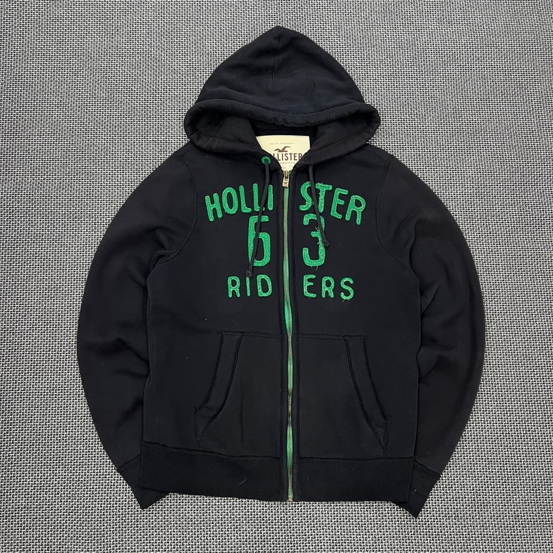 홀리스터 네이비 후드집업 상품이미지1