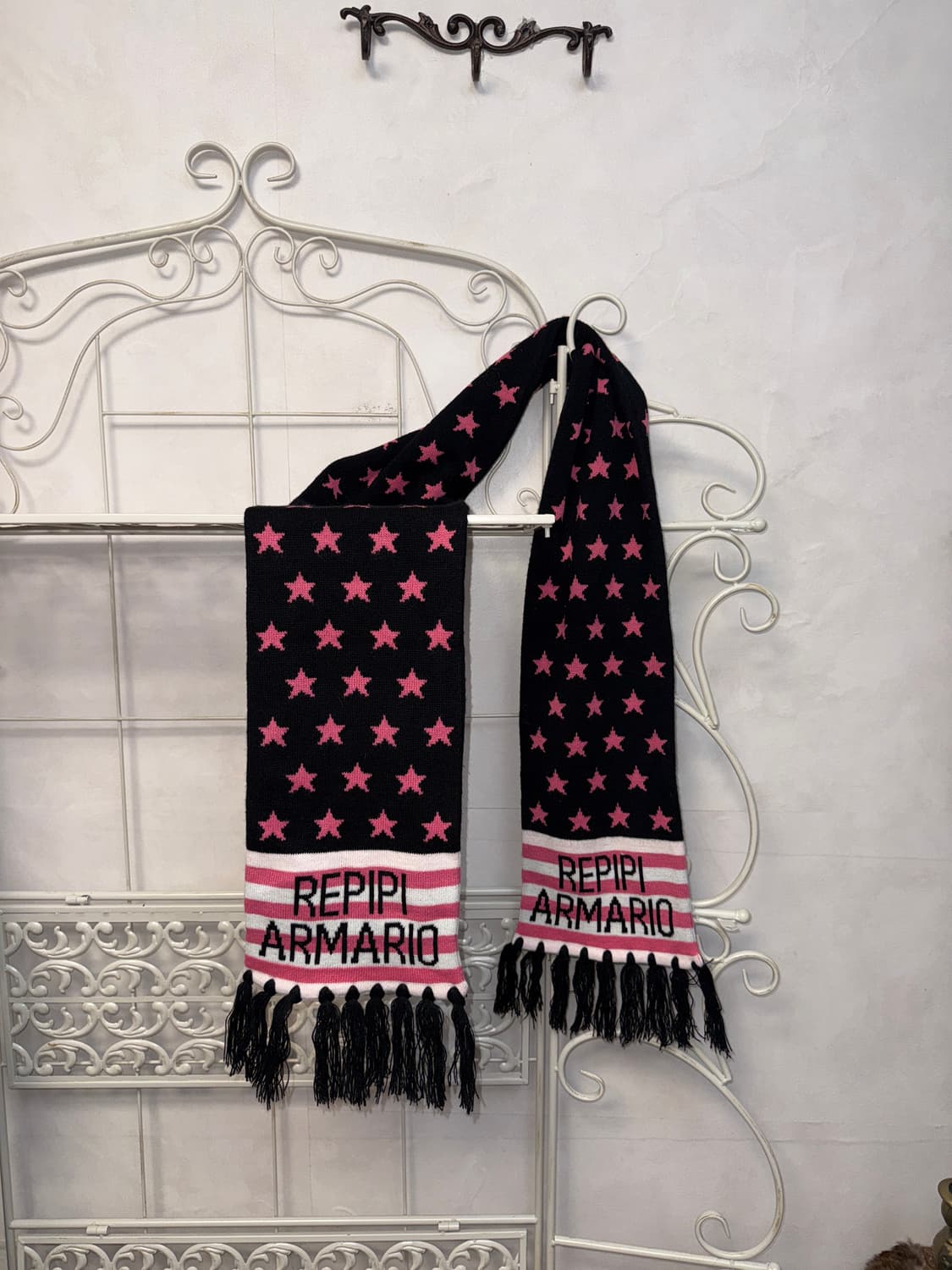 Repipi Armario black pink star muffler 상품이미지1