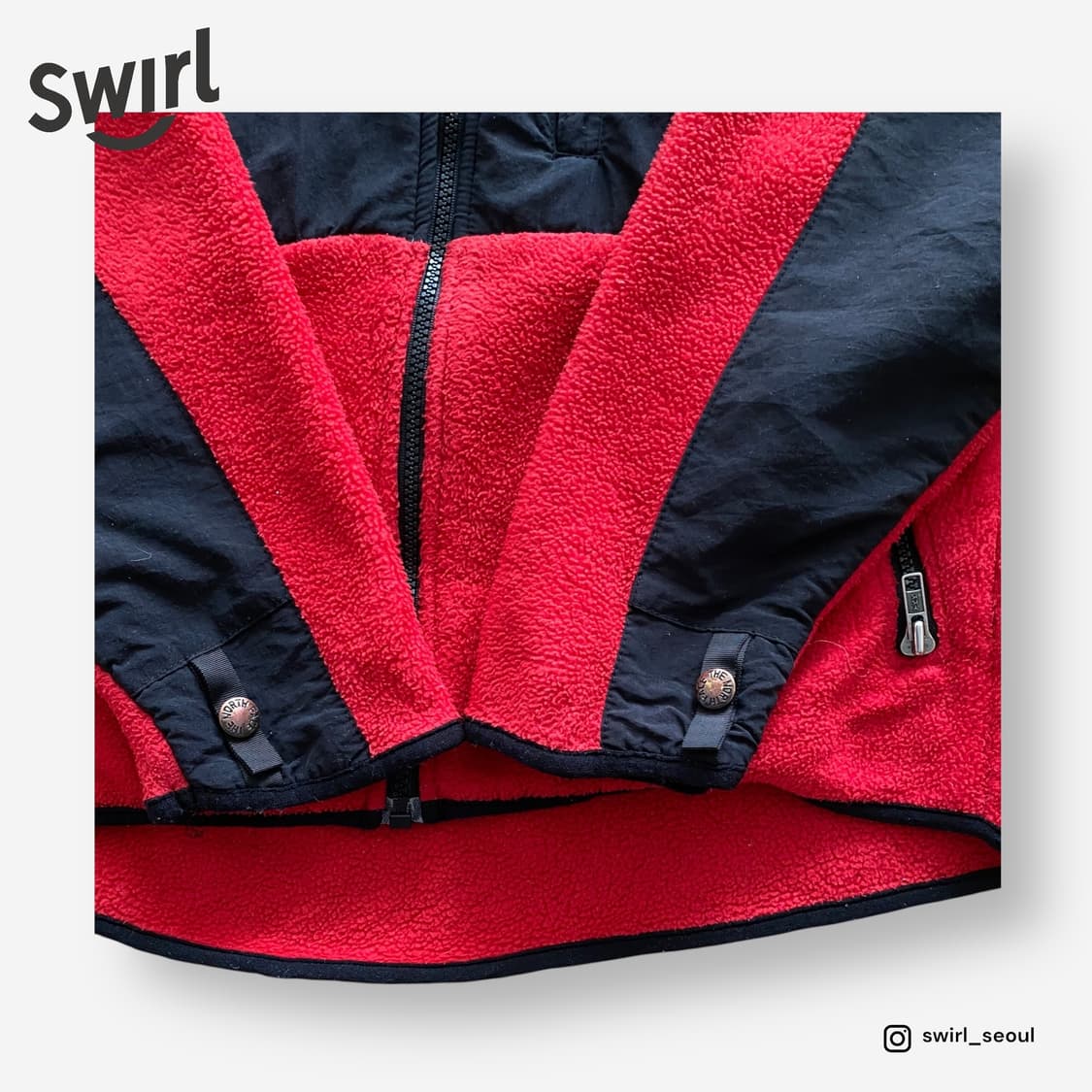 🌊 Northface red denali jacket 상품이미지5