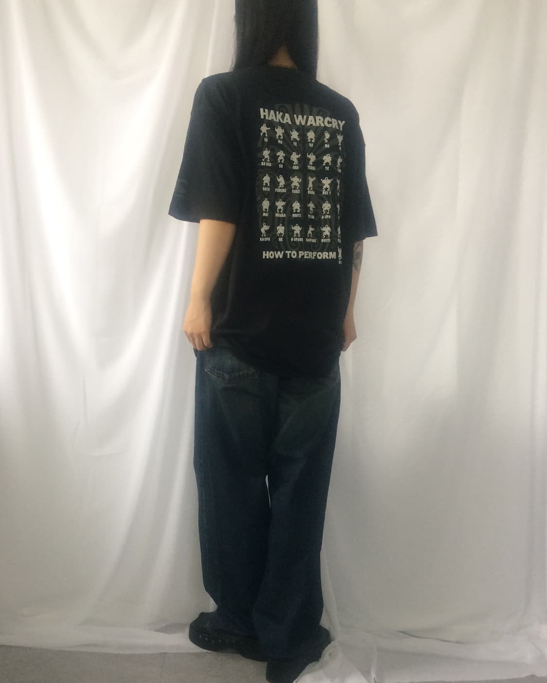 Haka printing t shirt 상품이미지9