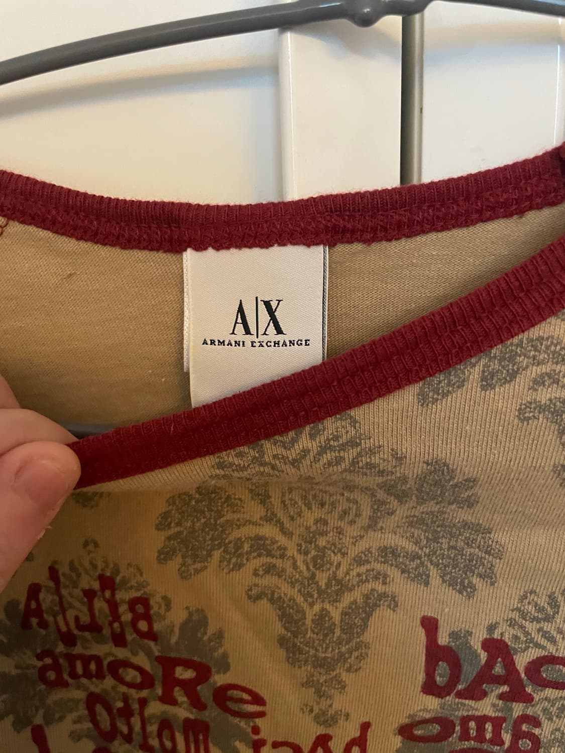 아르마니 익스체인지 티셔츠 상품이미지2