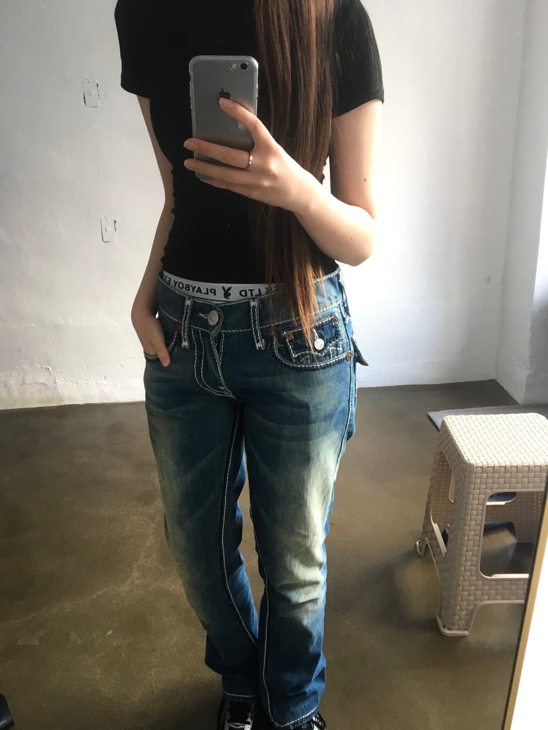 트루릴리젼 부츠컷 청바지  상품이미지1