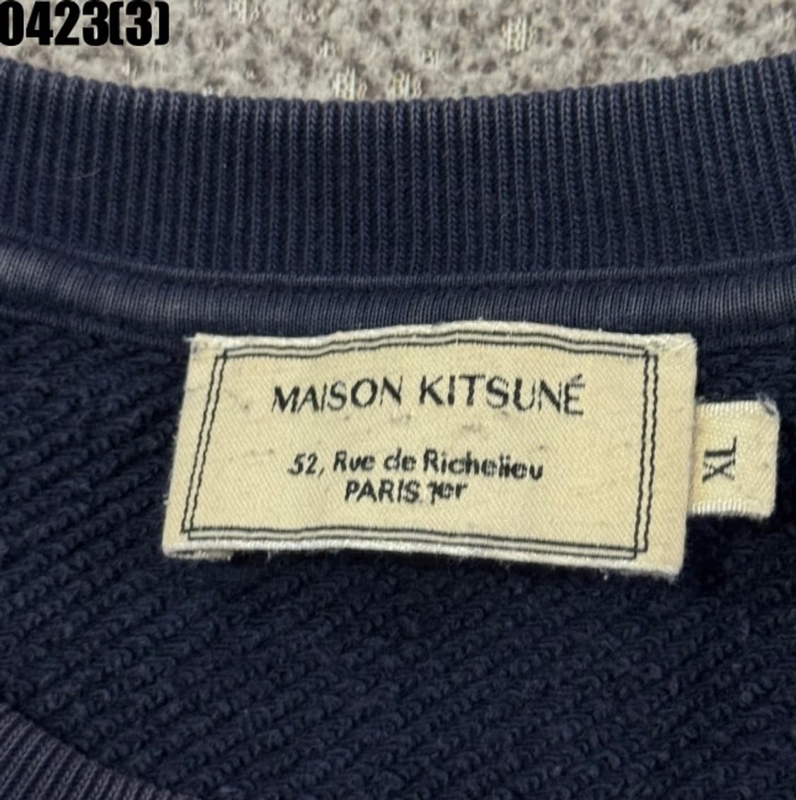 메종키츠네 맨투맨  상품이미지4