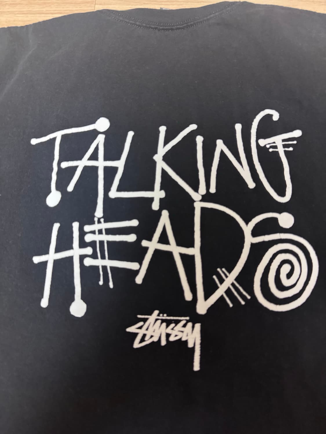 스투시 토킹헤드 반팔 티셔츠 블랙 L 상품이미지5