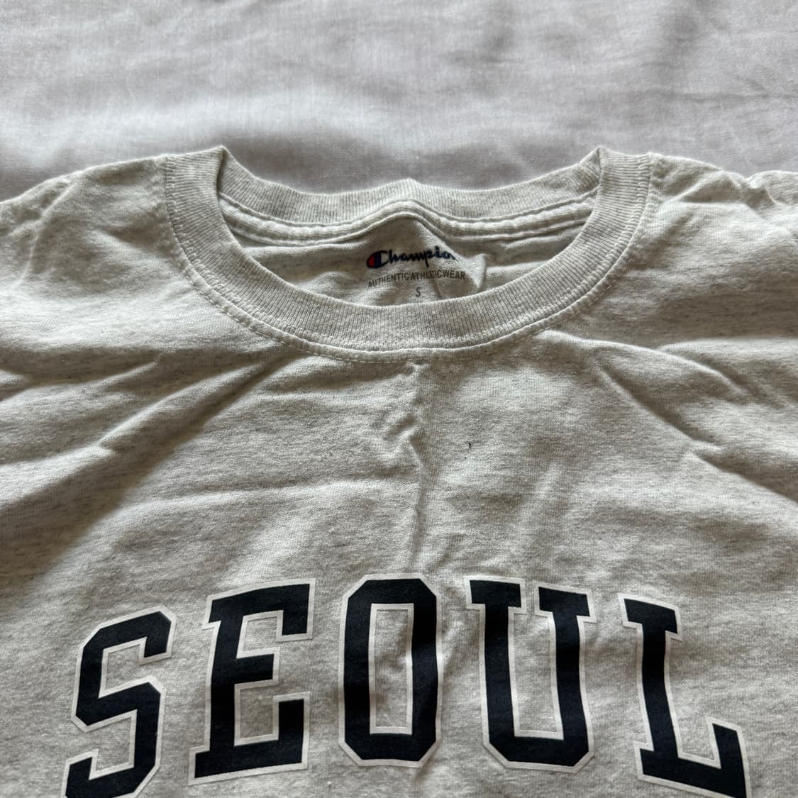 서울드링킹팀 멜란지그레이 티셔츠 상품이미지2