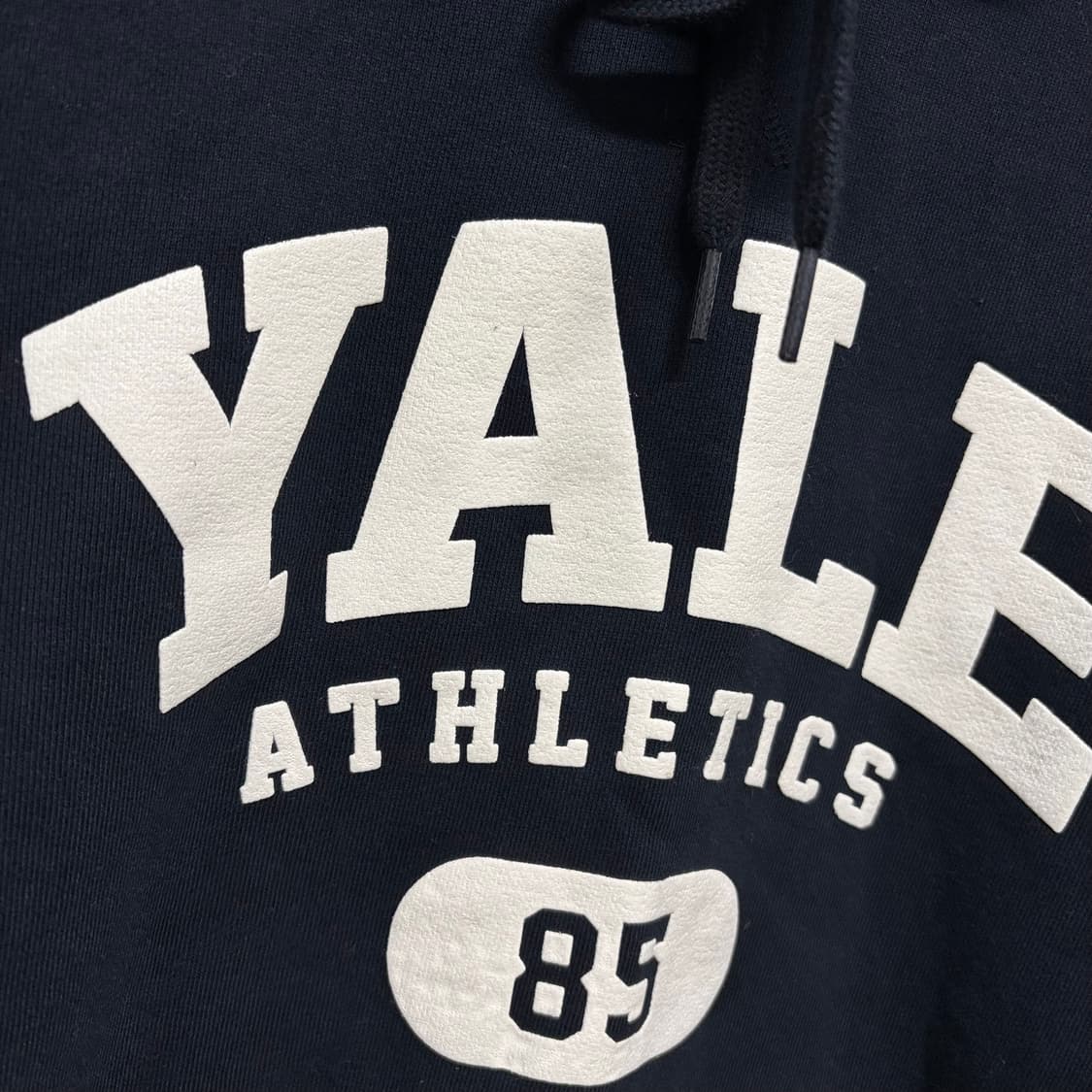 예일 네이비 후드티 상품이미지3