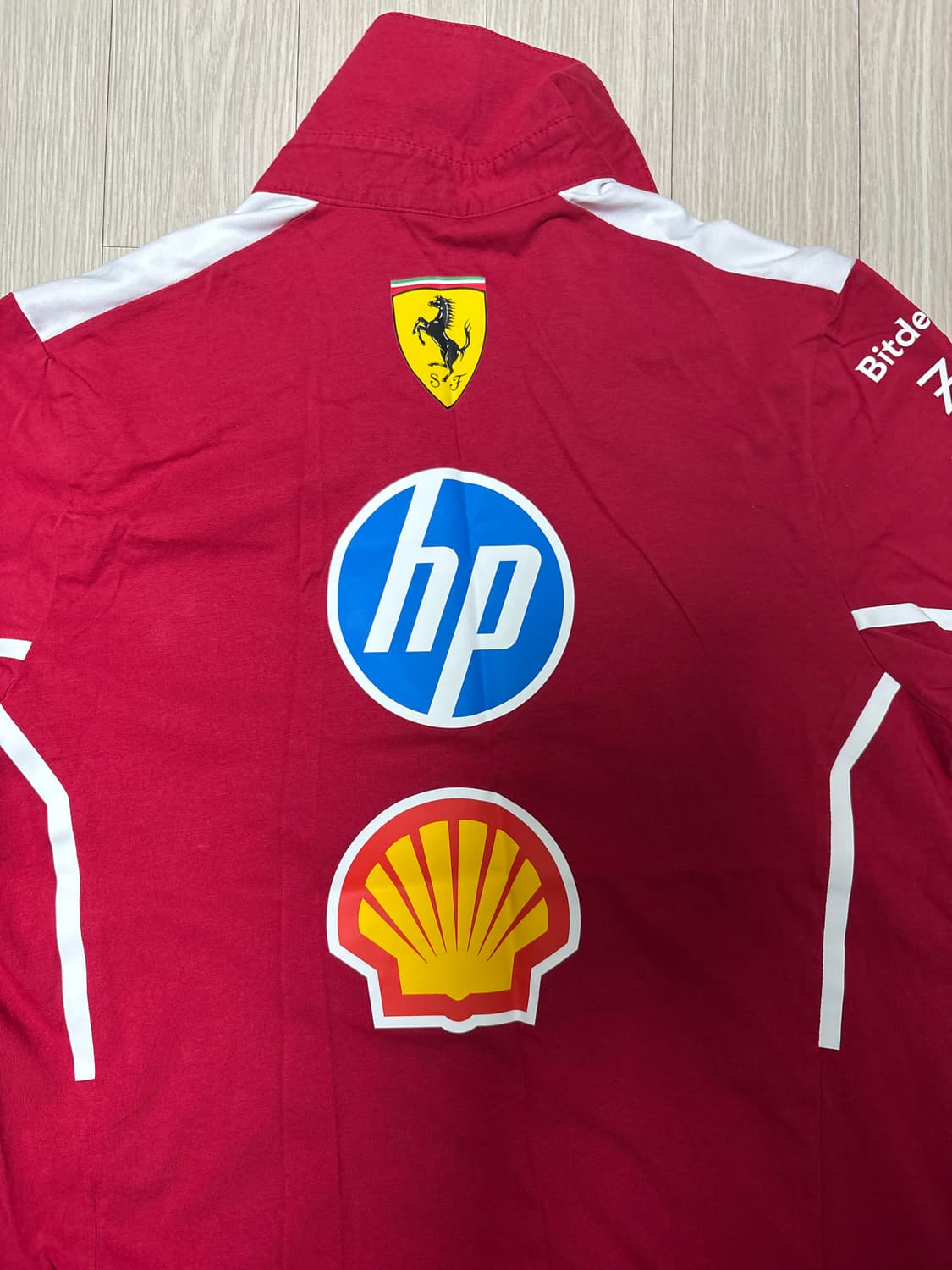푸마 페라리 한정판 F1 스쿠데리아 레이싱 유니폼 티셔츠 M 상품이미지3