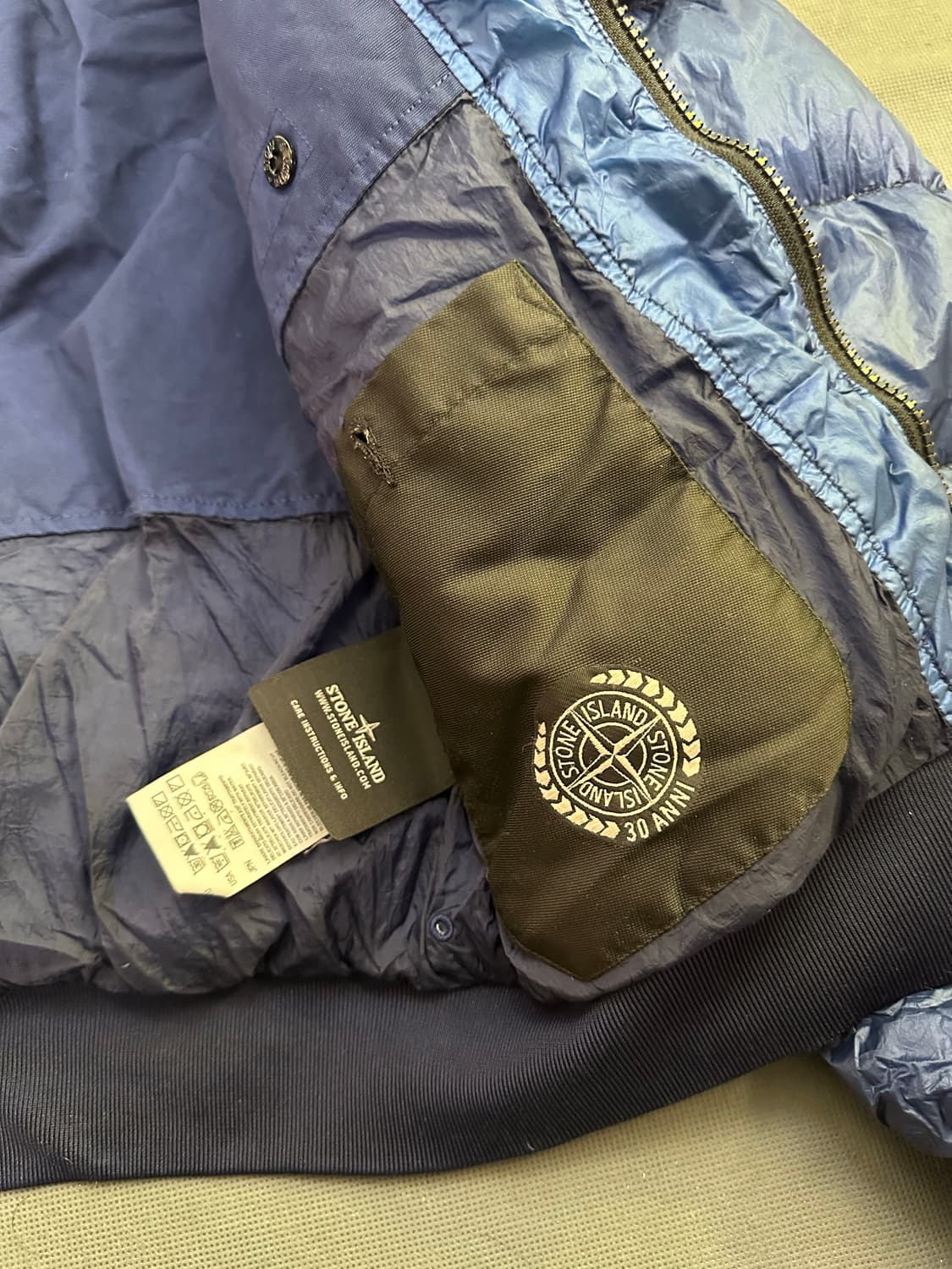 스톤아일랜드 garment dyed 30주년 패딩 S(90-95)정품 상품이미지6