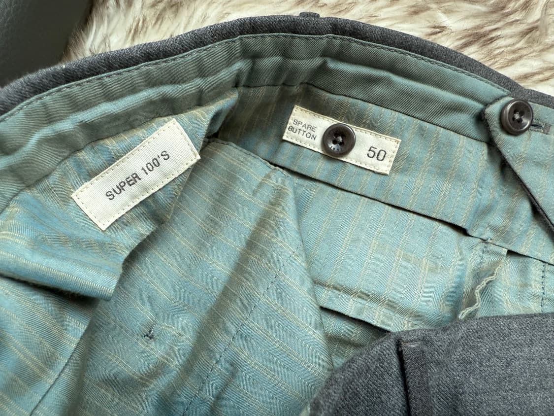 인코텍스 라나울 플란넬 슬림핏 팬츠 50 상품이미지6