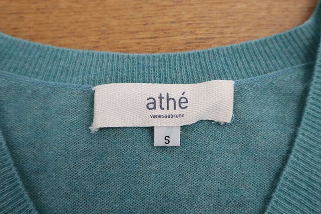 여성 바네사부르노 아떼 V넥 캐시미어혼방니트 소재얇음   상품이미지5