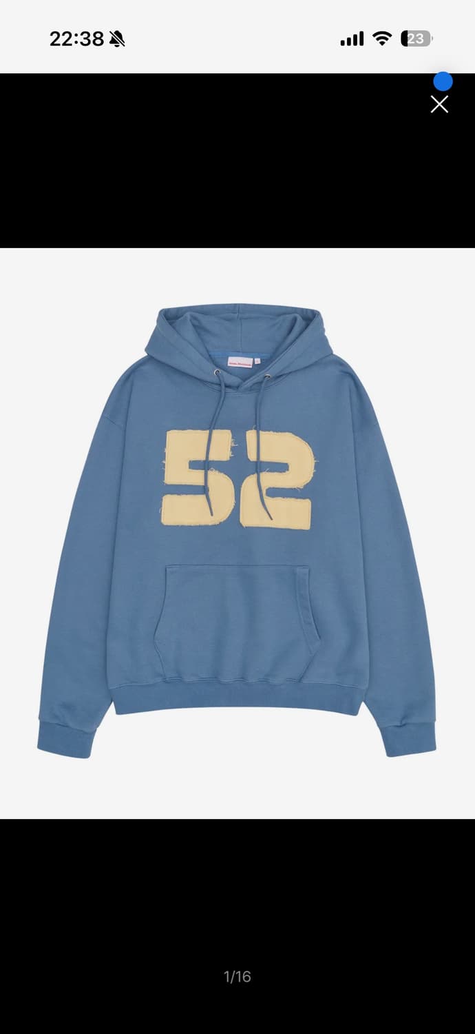 아메스 월드와이드 후드티 NUMBERING APPLIQUE HOODIE  상품이미지1