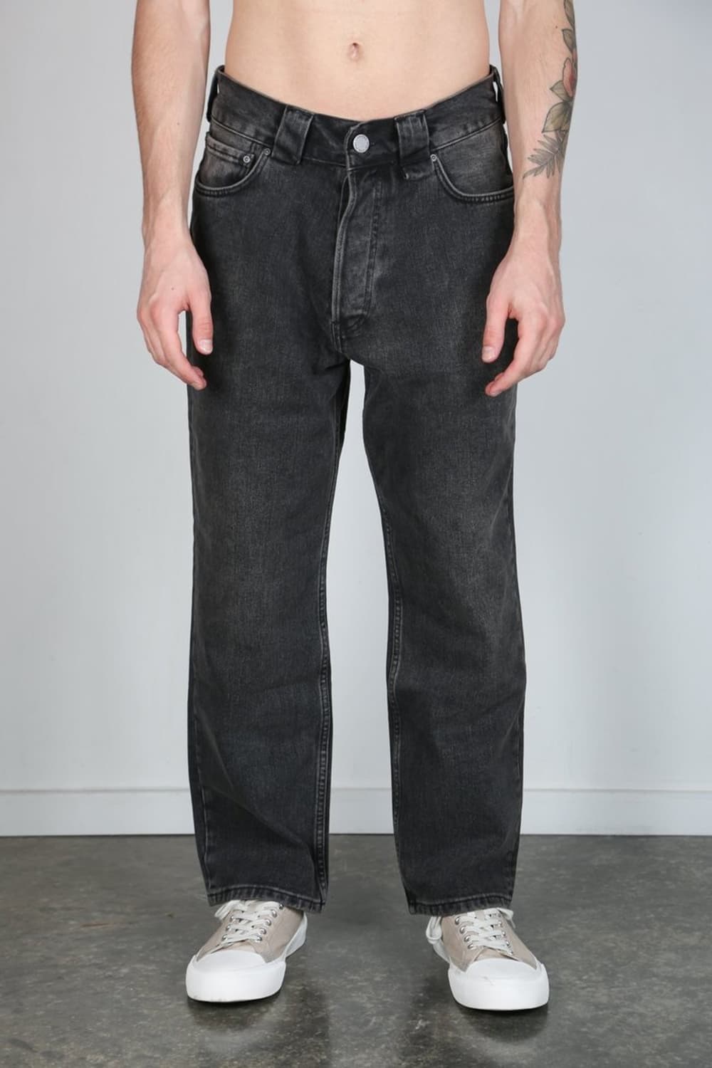 윌리 차바리아 흑청 데님팬츠 상품이미지9