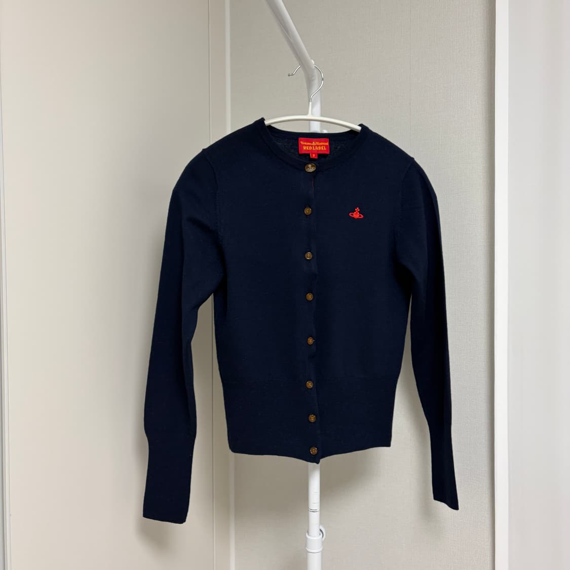 비비안웨스트우드 울 네이비 가디건 상품이미지7