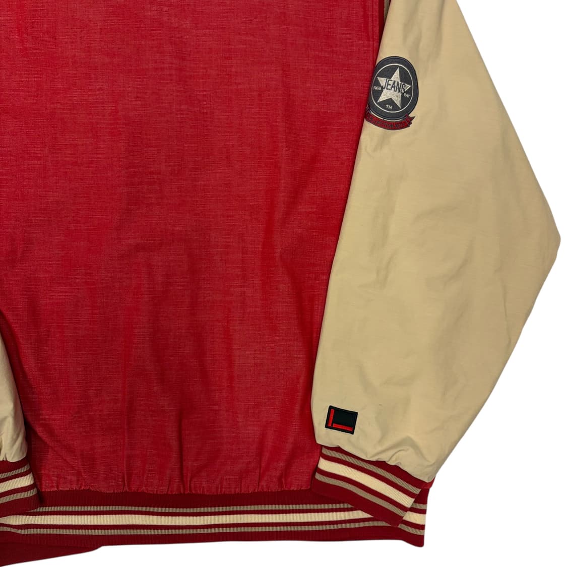 00s 푸부 올드스쿨 배색 바시티 자켓 XL 상품이미지6