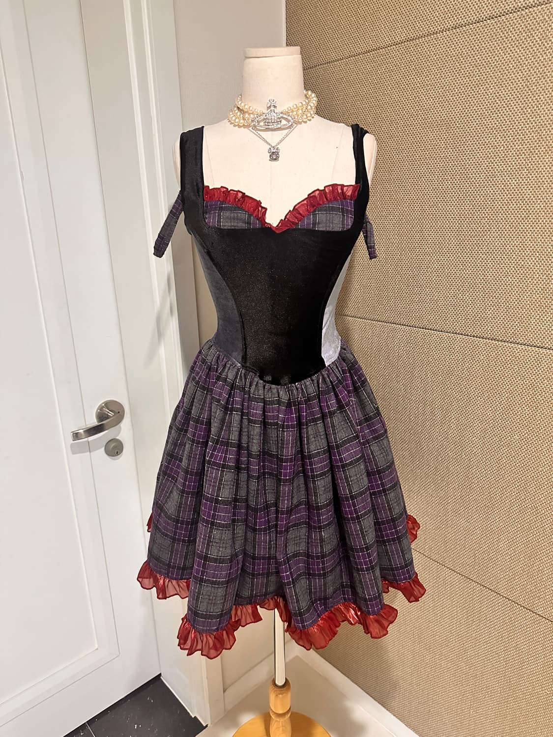 나나 코르셋 원피스 상품이미지1