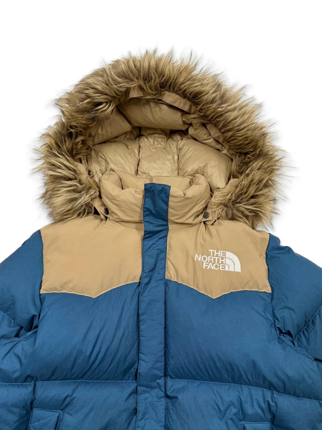 빈티지 노스페이스 구스 다운 퍼 후드 패딩 상품이미지4