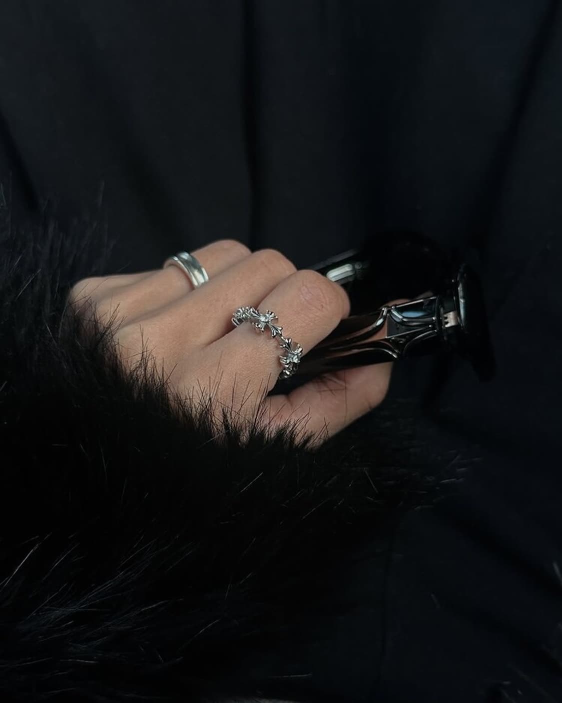 <남녀공용>실버925 오픈링 실버 반지 빈티지링 실버링 은반지 상품이미지3