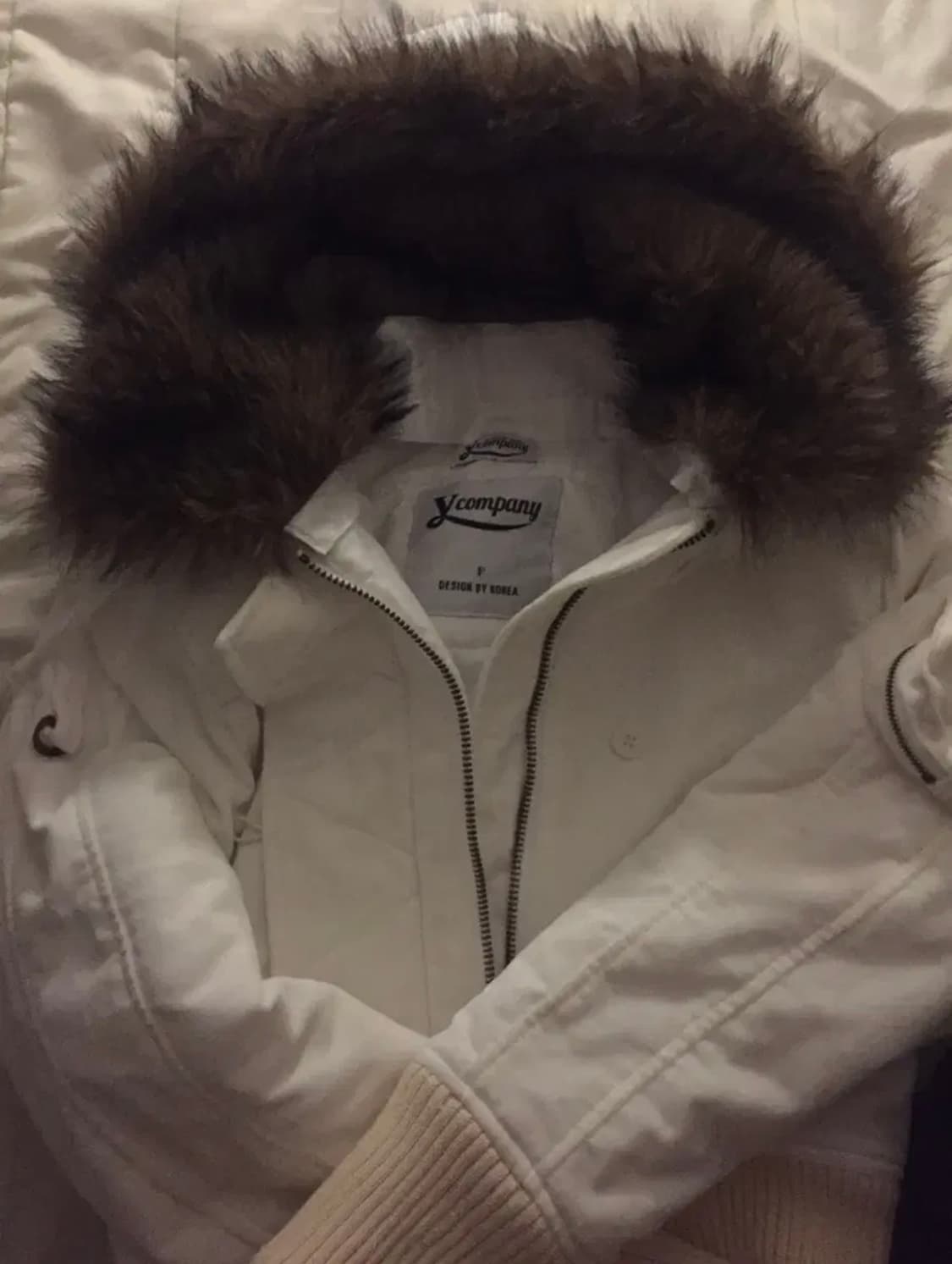 아마네 n2b 스웨이드 무스탕 퍼 후드 점퍼 상품이미지1