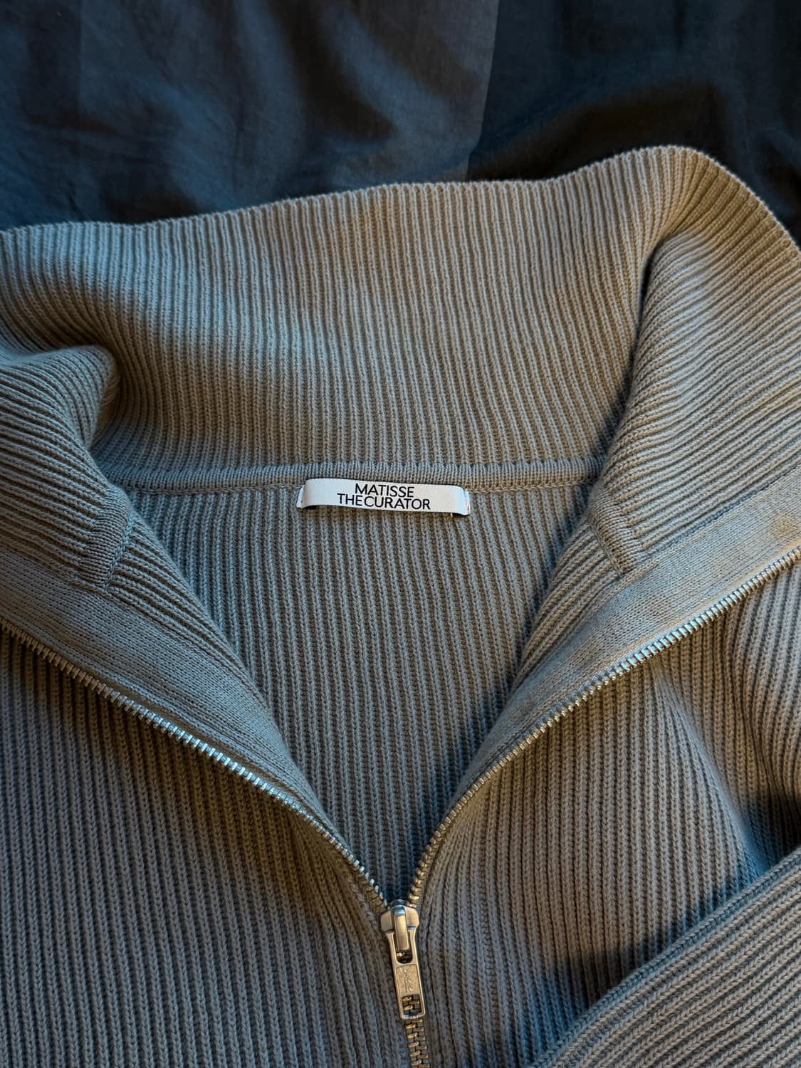 마티스 더 큐레이터 니트 집업 가디건 상품이미지1