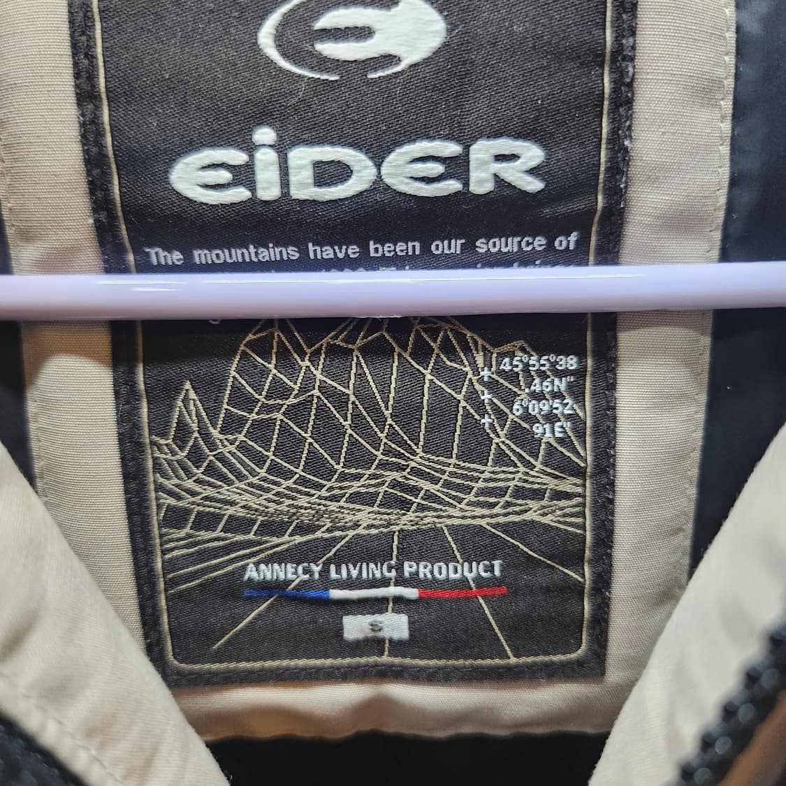 아이더 스텔라 덕다운 라쿤털 후드 패딩 S(M) 상품이미지6