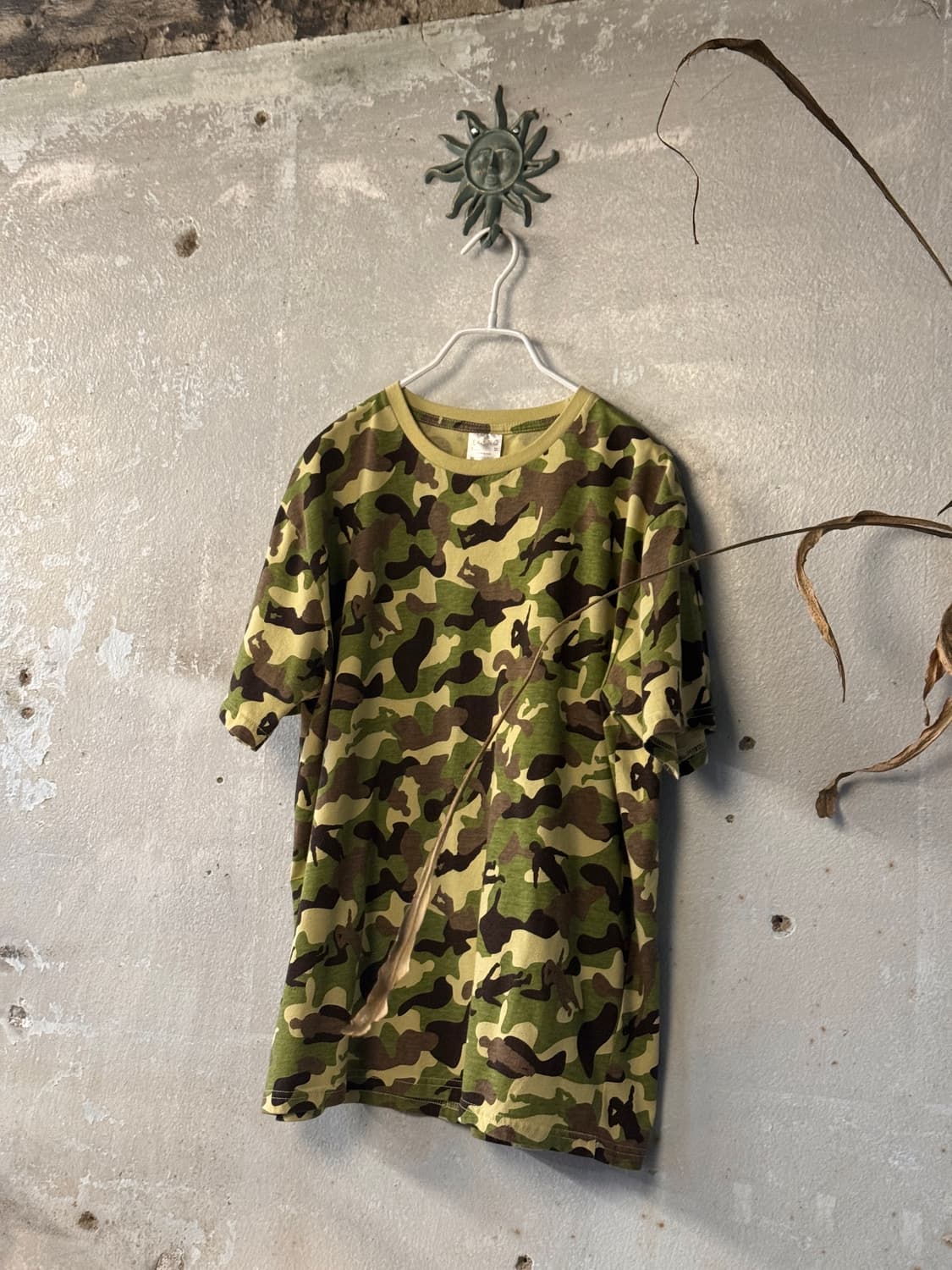 44-66 ) Japanese Vintage Human Camo Tee 상품이미지1