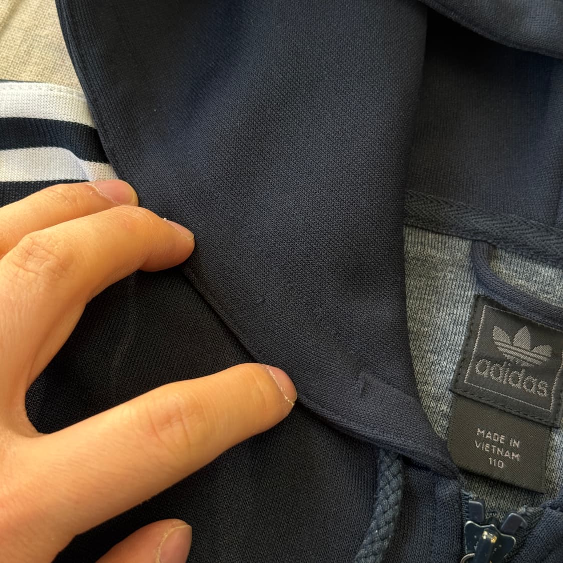 아디다스 다크네이비 파이어버드 후드 져지 110 상품이미지9