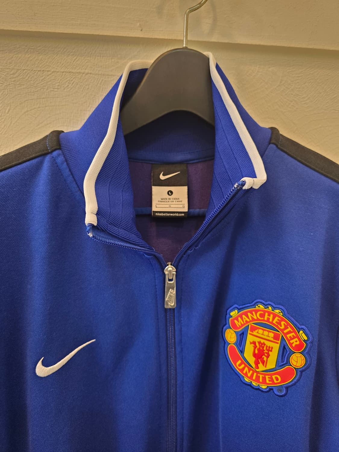 나이키 맨유 블루블랙 저지  트랙탑 자켓 상품이미지1