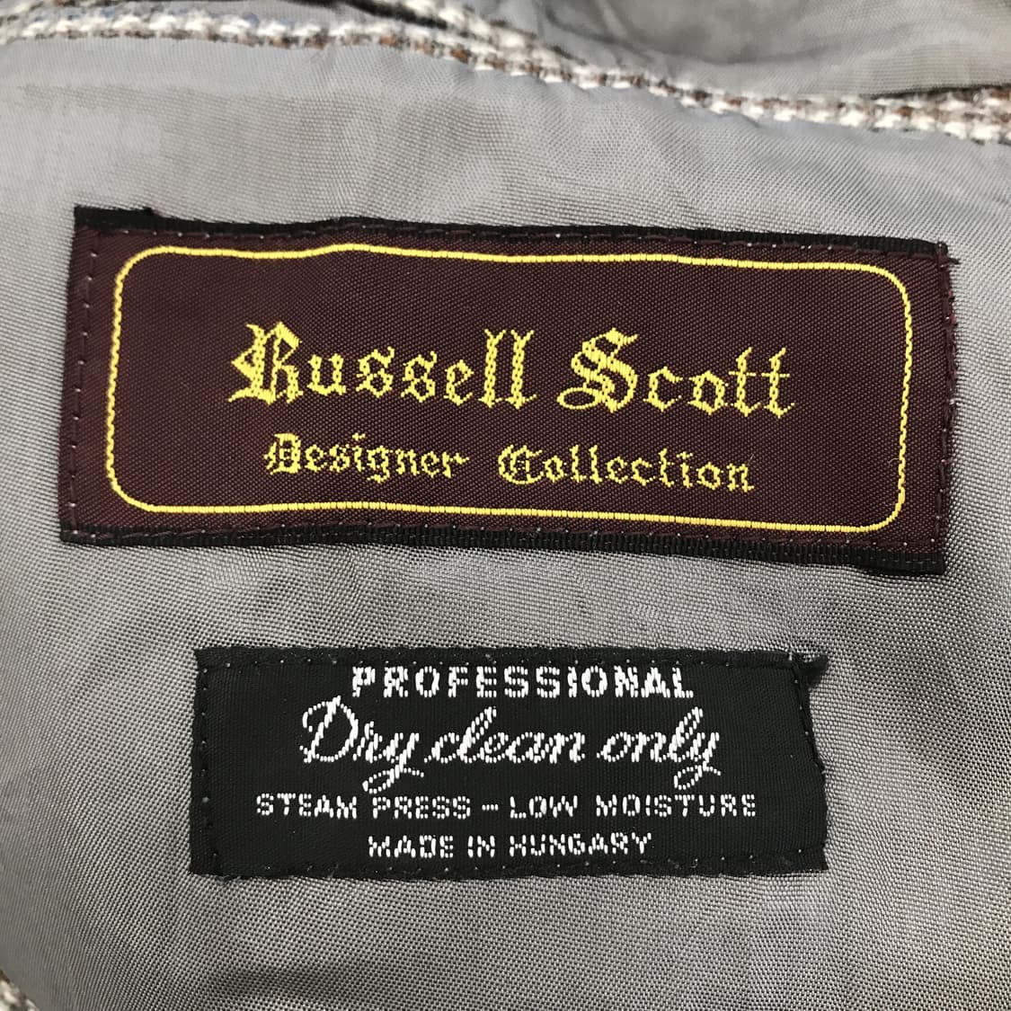 러셀스캇 울트위드 모직자켓 헝가리메이드 [95사이즈] 상품이미지7