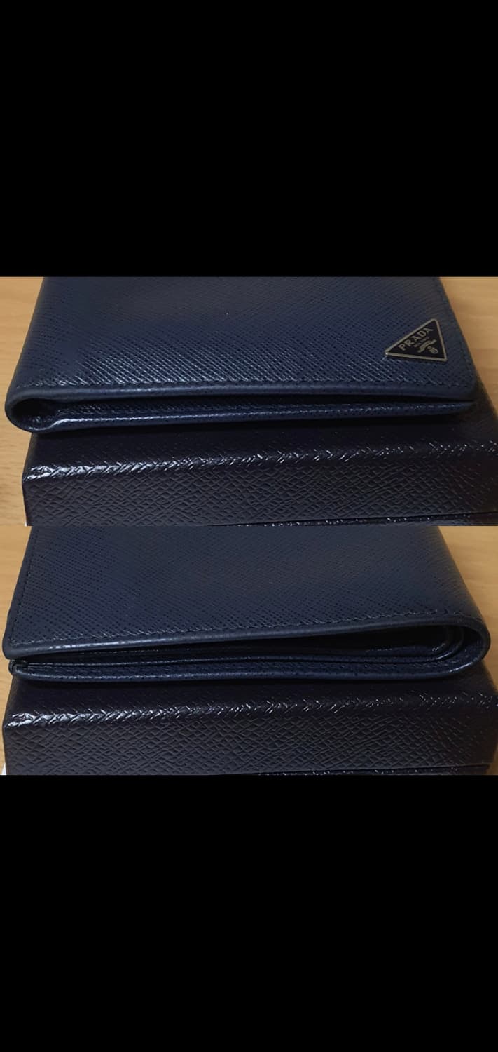 프라다 사피아노 삼각로고 반지갑/지갑 정품A급(감정O) 상품이미지7