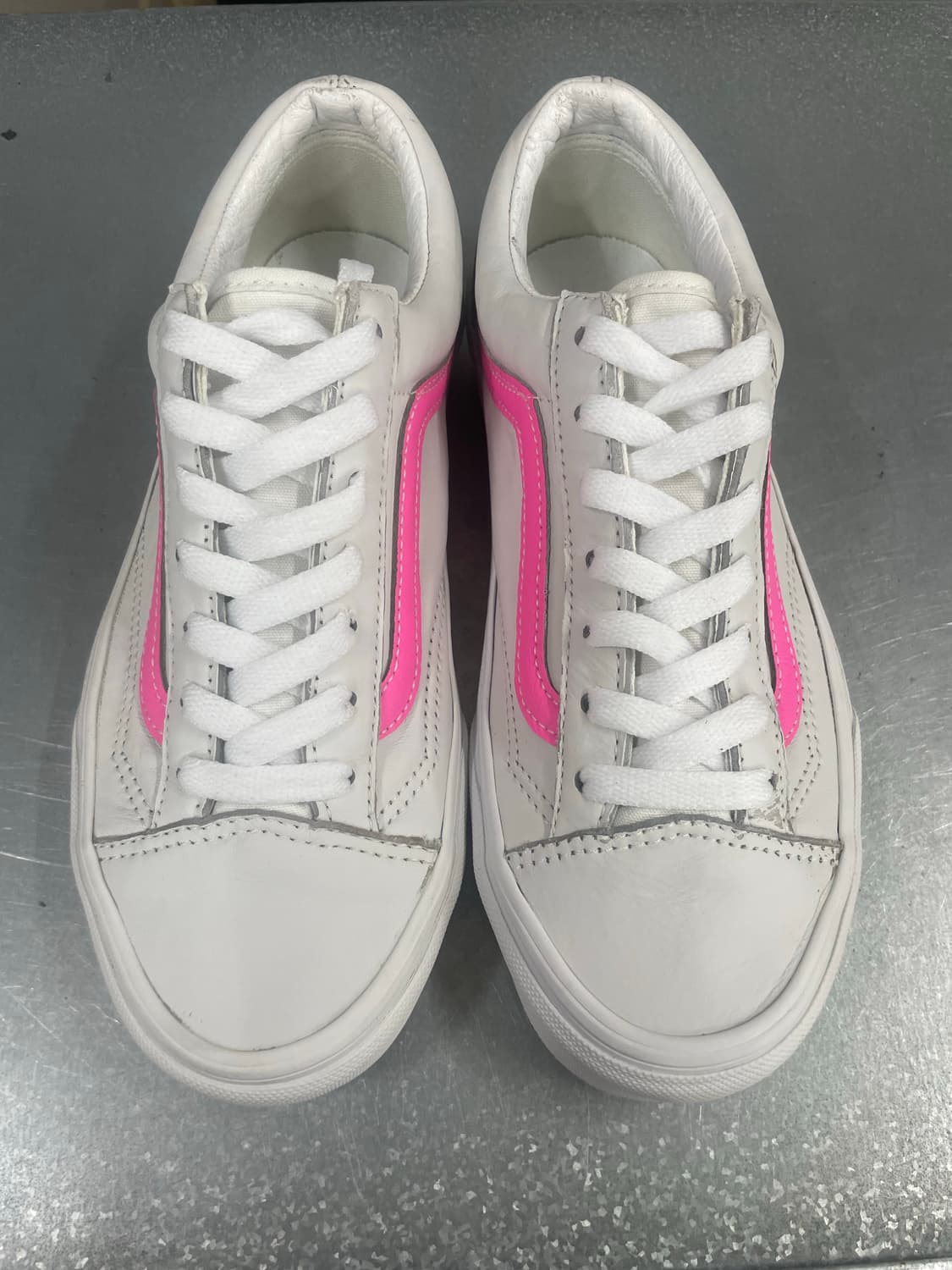 반스 스타일 36 레더 팝 슈가 플럼 240 상품이미지5