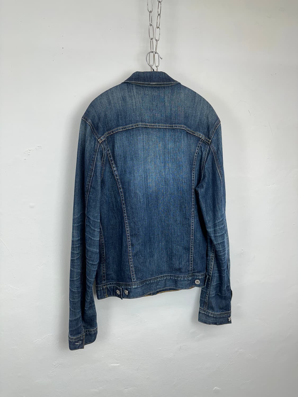 Theory Cropped Denim Jacket with Extende 상품이미지4