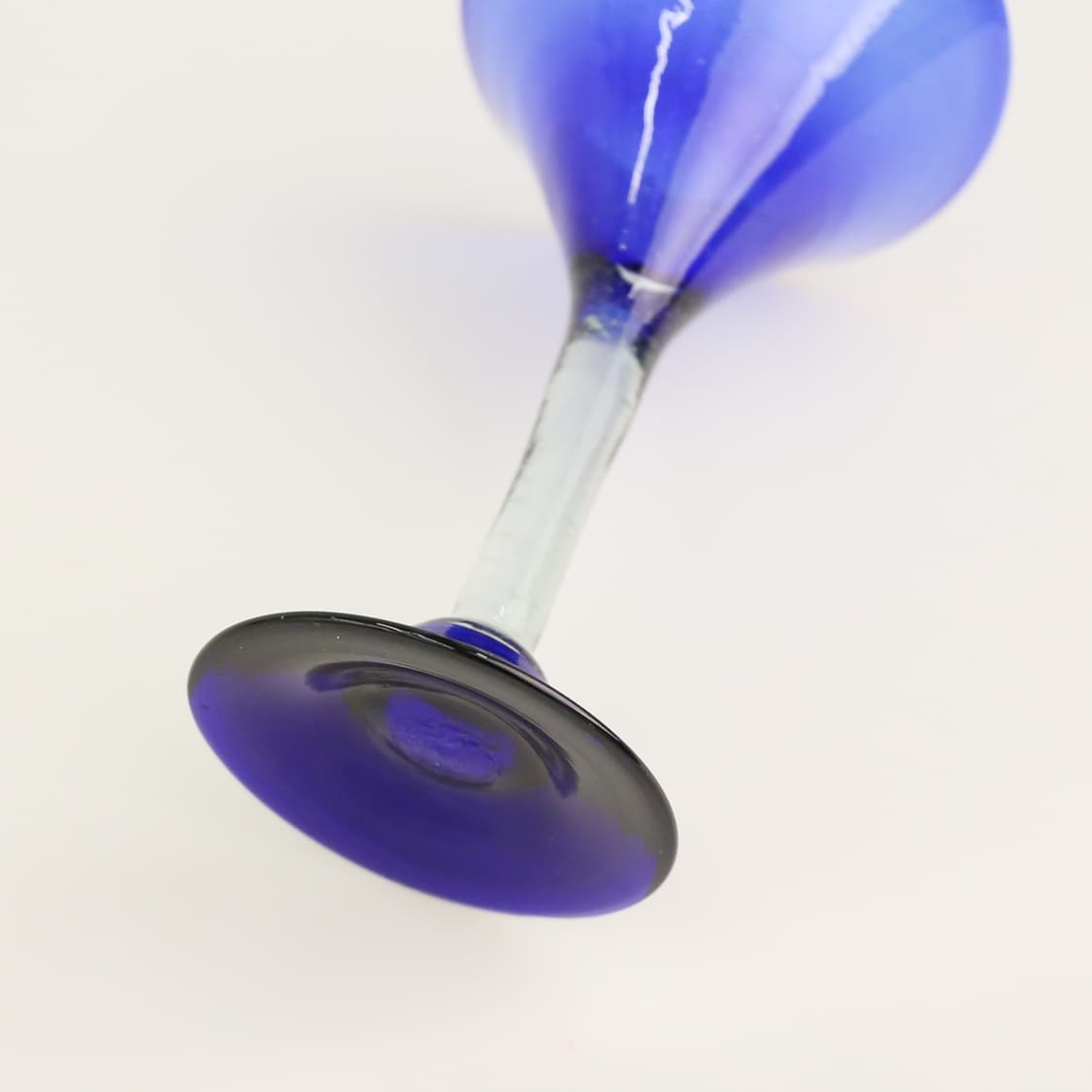 Cobalt Blue Margarita Martini Hand Blown Glass 상품이미지5