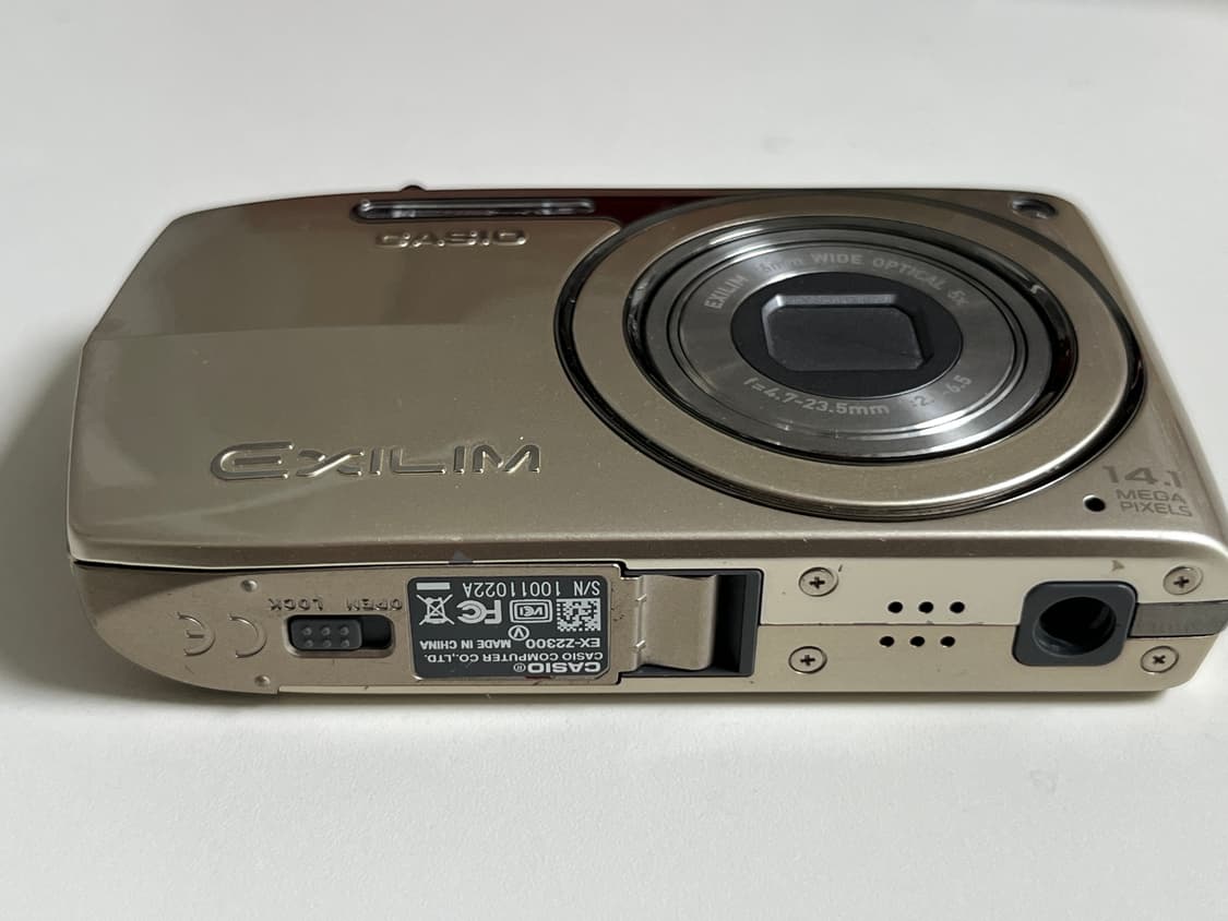 카시오 엑슬림 z2300 골드풀박 casio exilim ex-z2300 상품이미지3