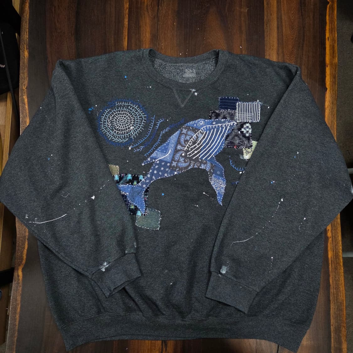 S.O/아플리케 커스텀 맨투맨 상품이미지4