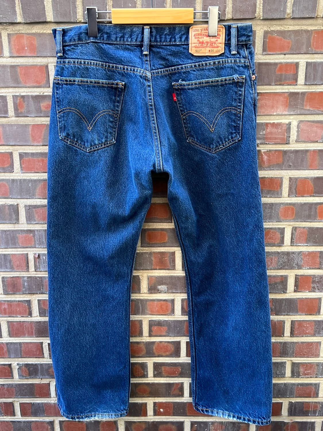 [36x30] 리바이스 517 부츠컷 데님 팬츠 빈티지 진청 청바지 상품이미지8