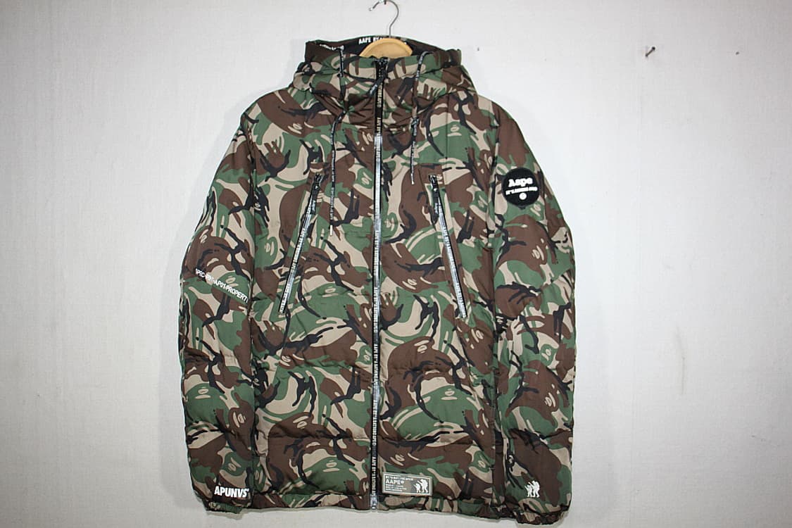 Aafe 베이프에이프 카모플라쥬 패딩(XL) 상품이미지2