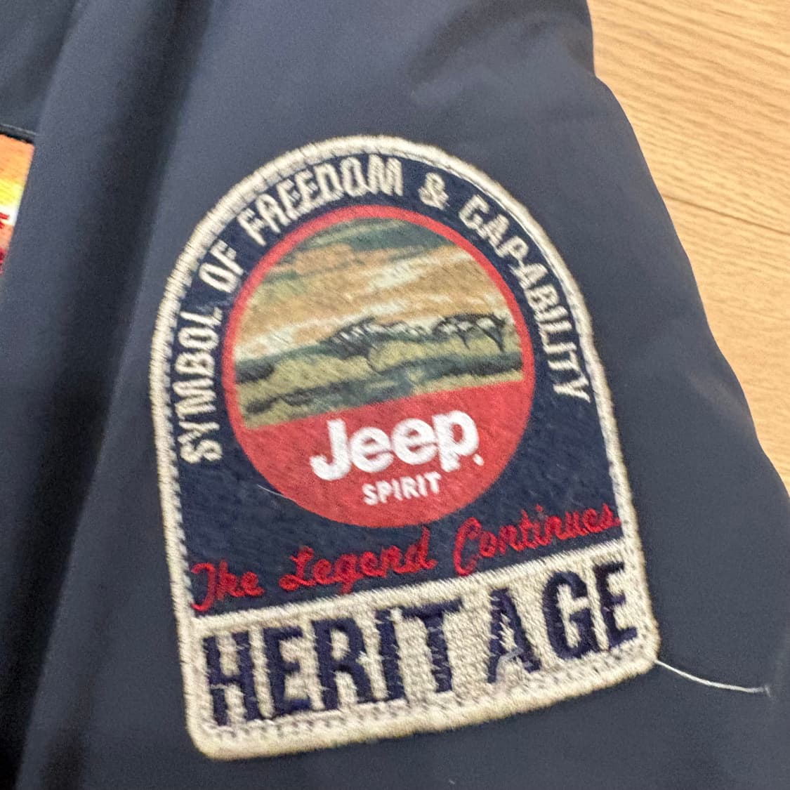 Jeep Heritage 네이비 패딩 점퍼 M 95 상품이미지5