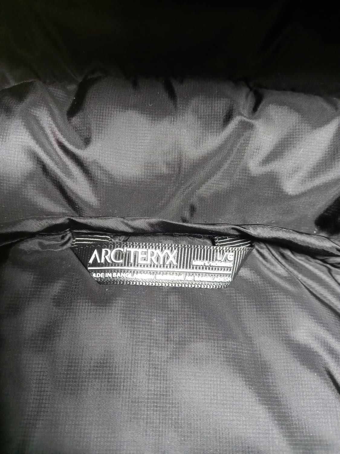 아크테릭스 토륨 후디 경량패딩 블랙 L 상품이미지5