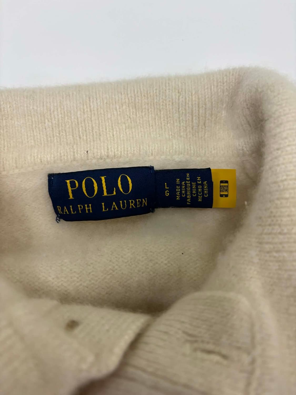 폴로 랄프로렌 큐알택 울캐시미어 카라넥 스웨터 니트 상품이미지5