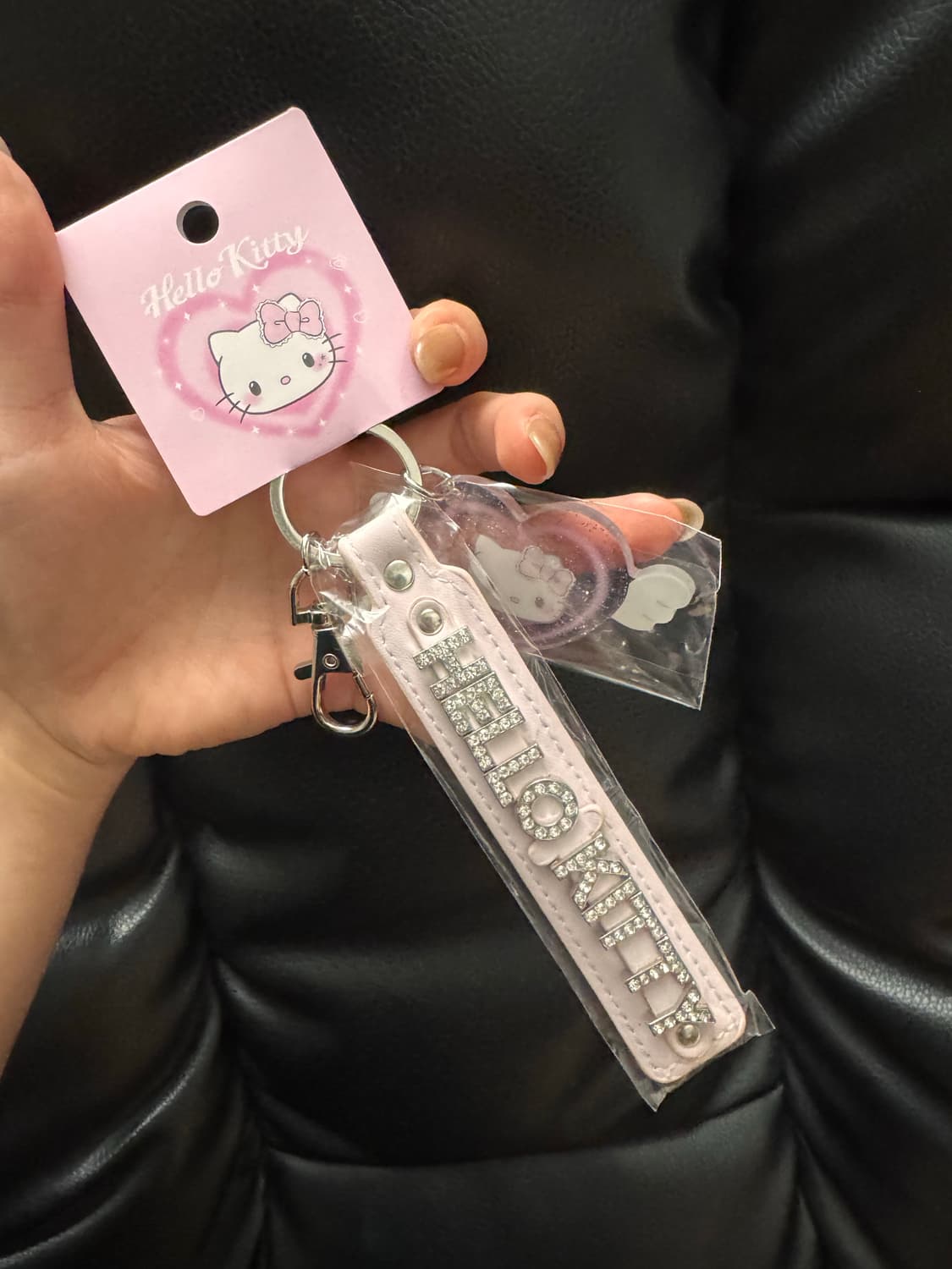 산리오 키티 큐빅 천사홀더 미개봉 상품이미지1