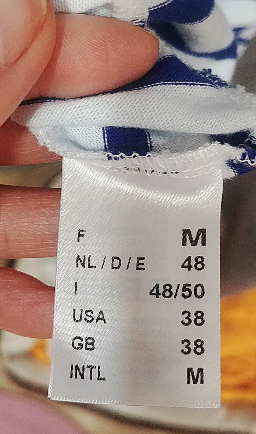 세인트제임스 레반트 모던 스트라이프 반팔 (화이트/블루, 여성 M) 상품이미지5